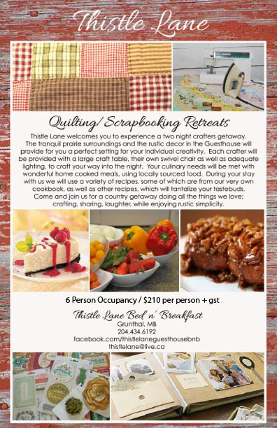 Quilting & Scrapbooking Retreat
